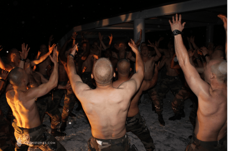 A weekend party ”a la legionnaire”