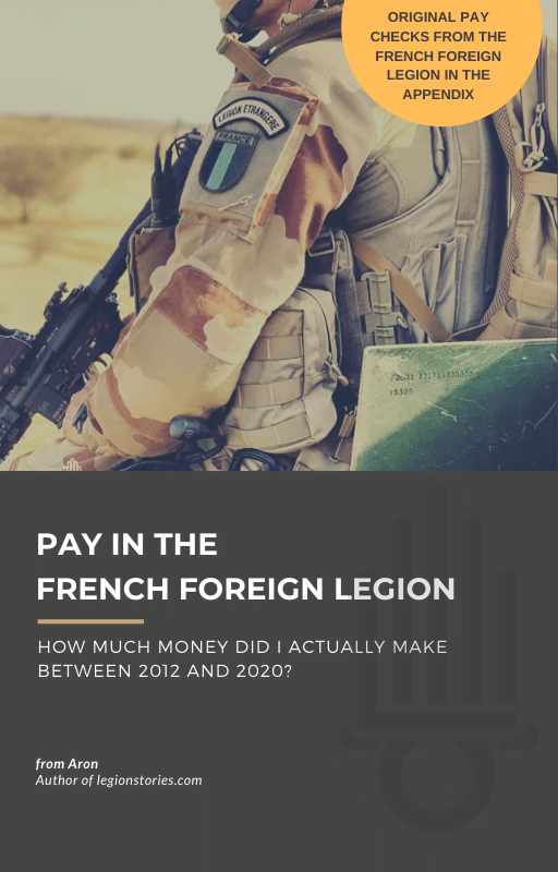 Ebook about the pay in the french foreign legion