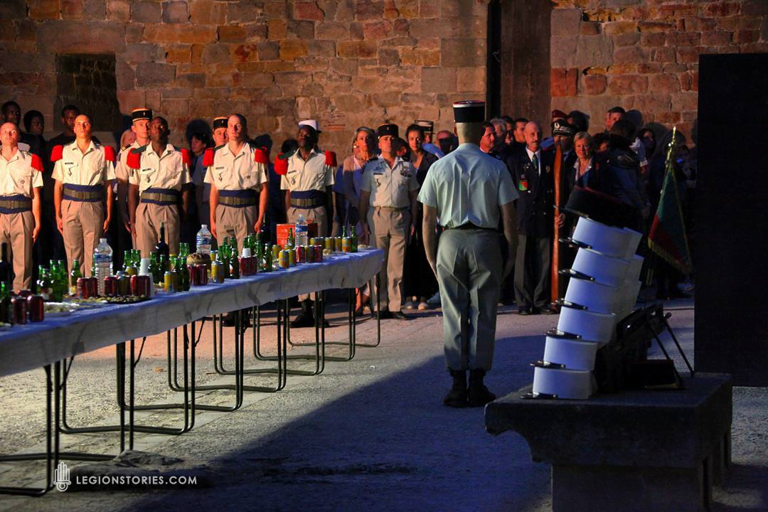 French Foreign Legion Kepi Blac Ceremony