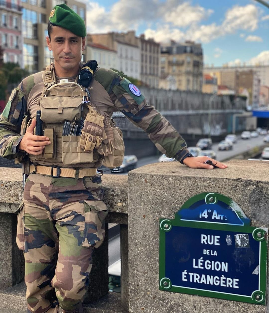 Rafale sergeant of the Foreign Legion