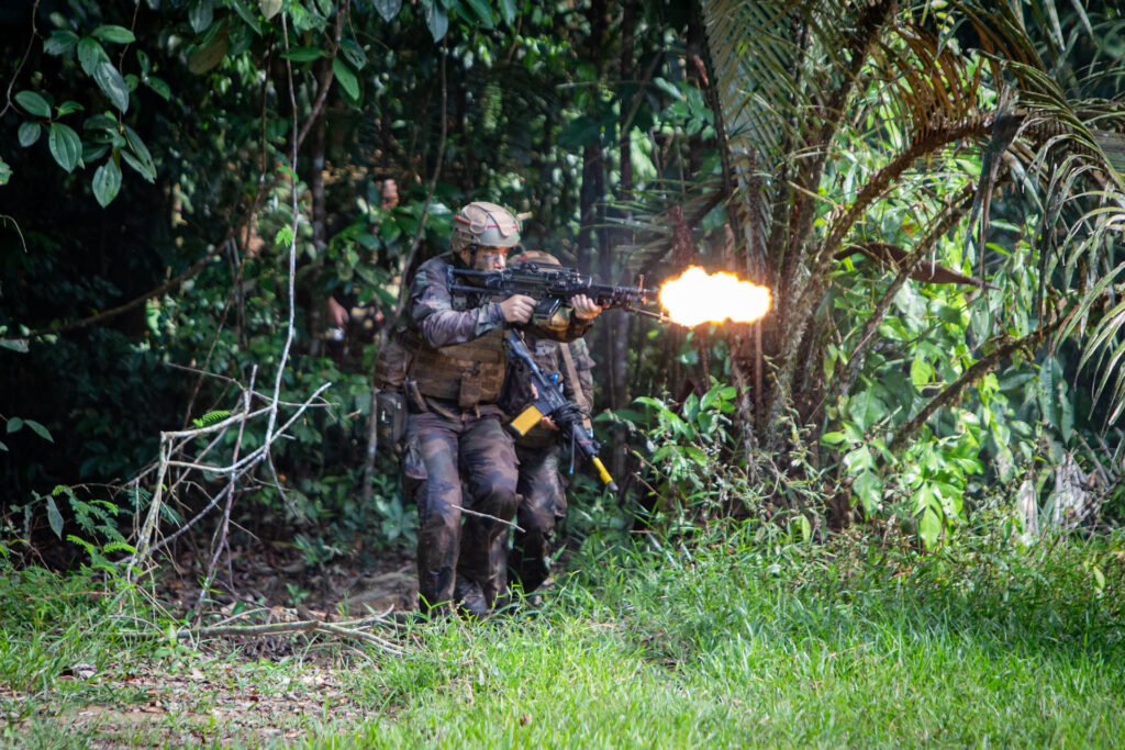 French Foreign Legion commando training exercise