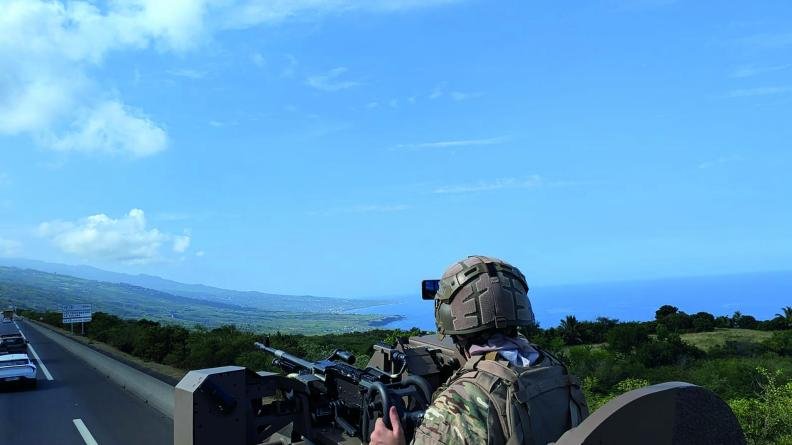 Soldier of the 5e Régiment Étranger during Exercise Papangue 2026